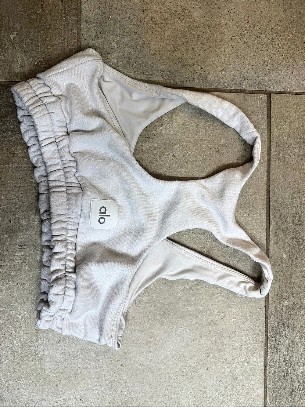 Alo yoga scoop neck sweatshirt bra Size Small - Picture 4 of 4
